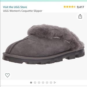 UGG Coquette Slippers in grey